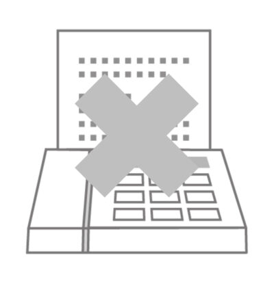 【重要なお知らせ】FAXの送受信停止について